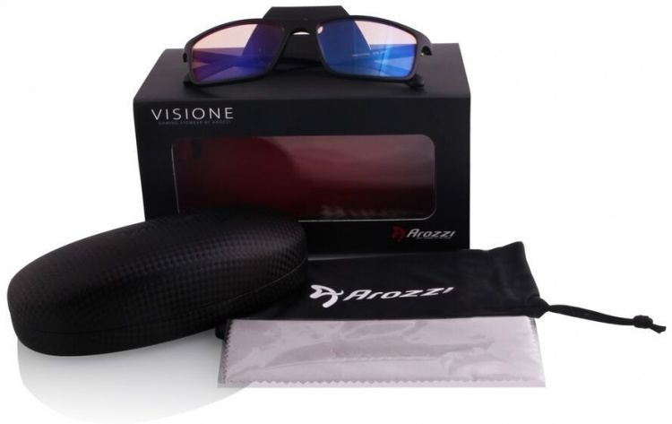Arozzi Visione VX-200 Gaming Eyewear, black