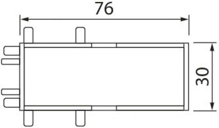 Airam Linear x-connector, 1 W, 4000 K Airam Linear x-connector, 1 W, 4000 K