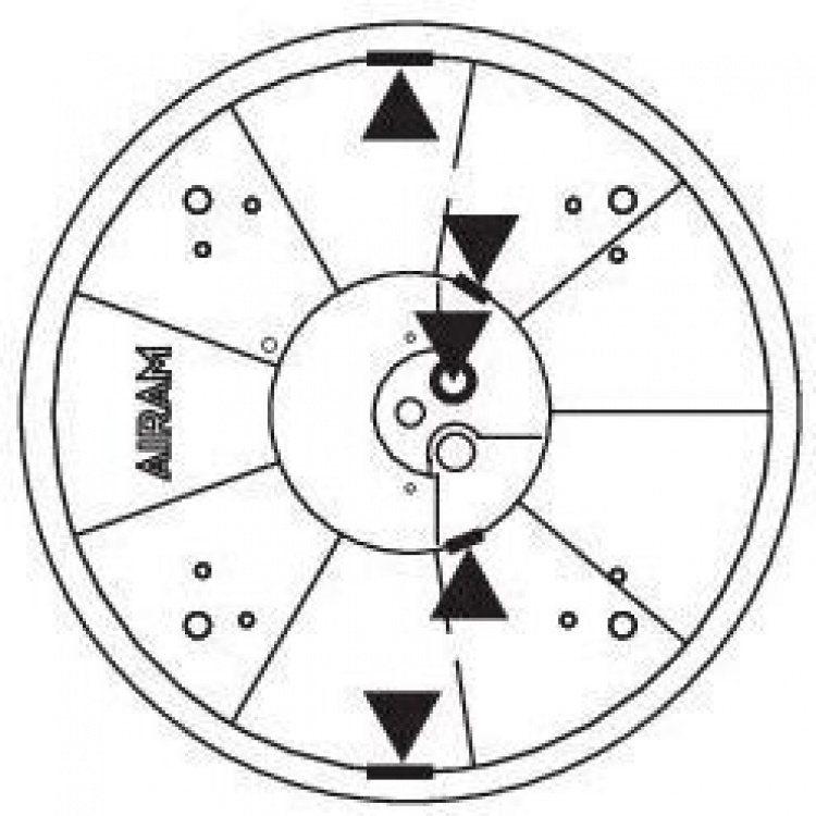 Airam Gaia Slim Round Plafond, 22W, 2700-6500K, white, 40 cm Airam Gaia Slim Round Plafond, 22W, 2700-6500K, white, 40 cm