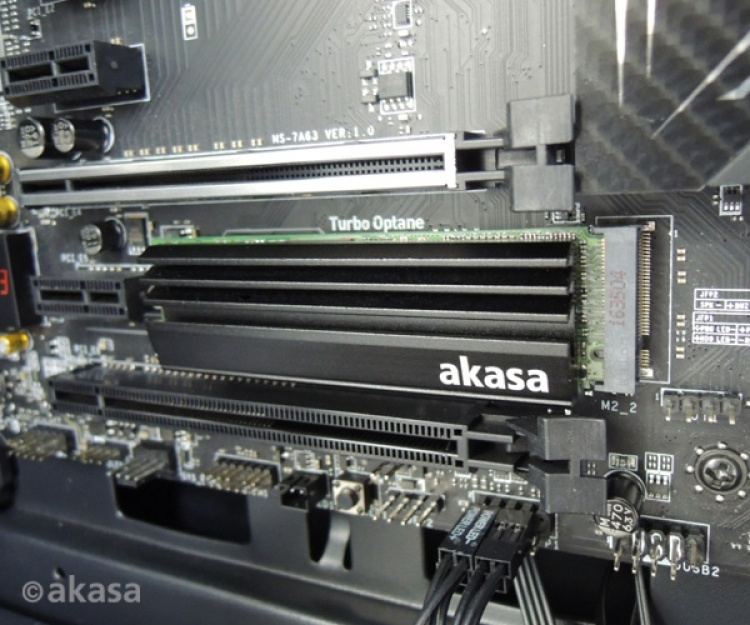 Akasa M.2 SSD heatsink - heat sink for M.2 card