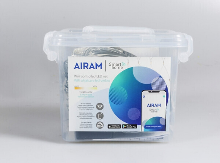 Airam SmartHome LED light network, tunable white, Wifi Airam SmartHome LED light network, tunable white, Wifi