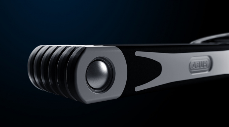 ABUS Bordo Alarm 6000KA/90 alarm folding lock, black ABUS Bordo Alarm 6000KA/90 alarm folding lock, black