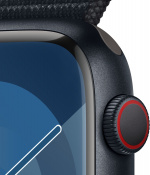 Apple Watch Series 9 (GPS + Cellular) 45 mm Midnight Blue Aluminium Case and Midnight Blue Sport Loop Strap (MRMF3)