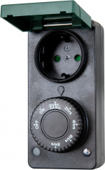 Airam Timer with dimmer switch for outdoor use, IP44