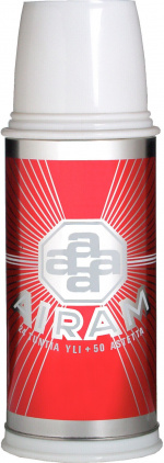 Airam thermos flask 1 litre, red Airam thermos flask 1 litre, red