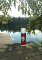 Airam thermos flask 1 litre, red Airam thermos flask 1 litre, red