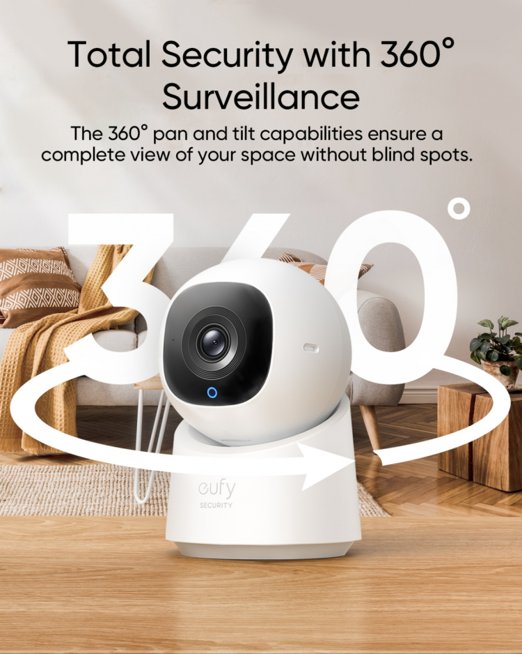 Anker eufy Indoor Cam C220 indoor surveillance camera Anker eufy Indoor Cam C220 indoor surveillance camera