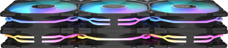 ASUS TUF Gaming TR 120 ARGB PWM fan, 120 mm, black, 3-pack ASUS TUF Gaming TR 120 ARGB PWM fan, 120 mm, black, 3-pack