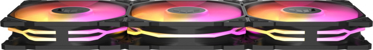 ASUS TUF Gaming TR 120 ARGB PWM fan, 120 mm, black, 3-pack ASUS TUF Gaming TR 120 ARGB PWM fan, 120 mm, black, 3-pack