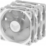 ASUS TUF Gaming TR 120 ARGB Reverse PWM fan, 120 mm, white, 3-pack ASUS TUF Gaming TR 120 ARGB Reverse PWM fan, 120 mm, white, 3-pack