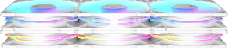 ASUS TUF Gaming TR 120 ARGB Reverse PWM fan, 120 mm, white, 3-pack ASUS TUF Gaming TR 120 ARGB Reverse PWM fan, 120 mm, white, 3-pack