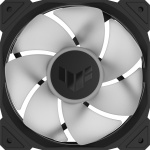 ASUS TUF Gaming TR 120 ARGB Reverse PWM fan, 120 mm, white ASUS TUF Gaming TR 120 ARGB Reverse PWM fan, 120 mm, white