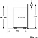 Bosch BFL524MS0 Series 6 microwave, steel