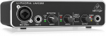 BEHRINGER U-Phoria UMC22 sound card for USB bus