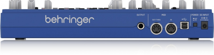 BEHRINGER TD-3-BU synthesizer, blue