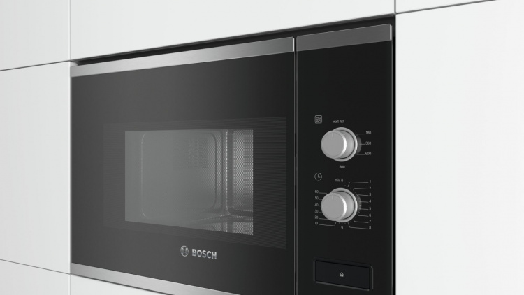 Bosch BFL520MS0 Series 4 microwave, steel