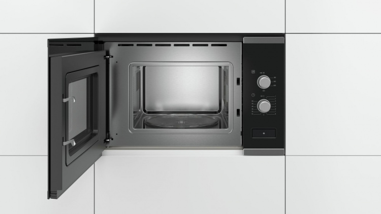Bosch BFL520MS0 Series 4 microwave, steel