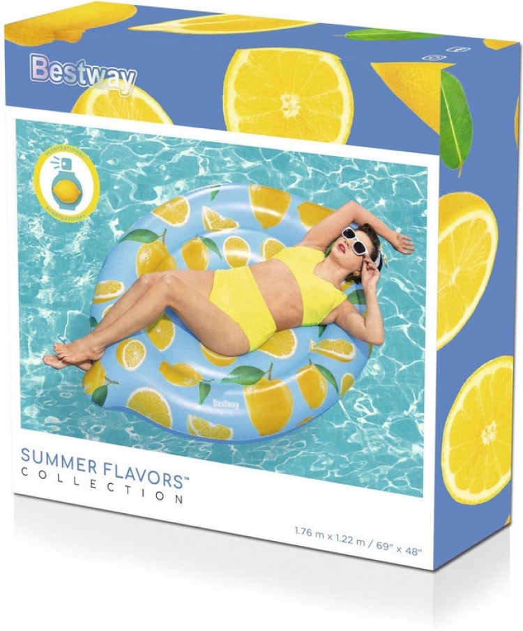 Bestway Lemon bath mattress, 176 x 122 cm Bestway Lemon bath mattress, 176 x 122 cm