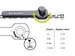 Birzman Chain Wear Indicator II - chain wear indicator