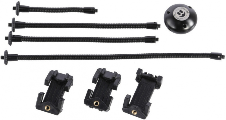 Benro MeVideo Livestream Accessory Kit - Stripping stand for three smartphones