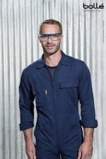 Bollé Tryon OTG goggles, black/blue/clear