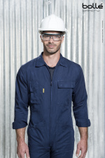 Bollé Tryon OTG goggles, black/blue/clear