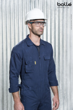 Bollé Tryon OTG goggles, black/blue/clear