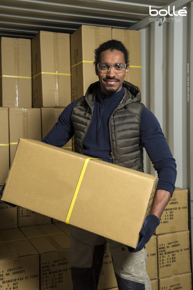 Bollé Ness+ goggles, clear