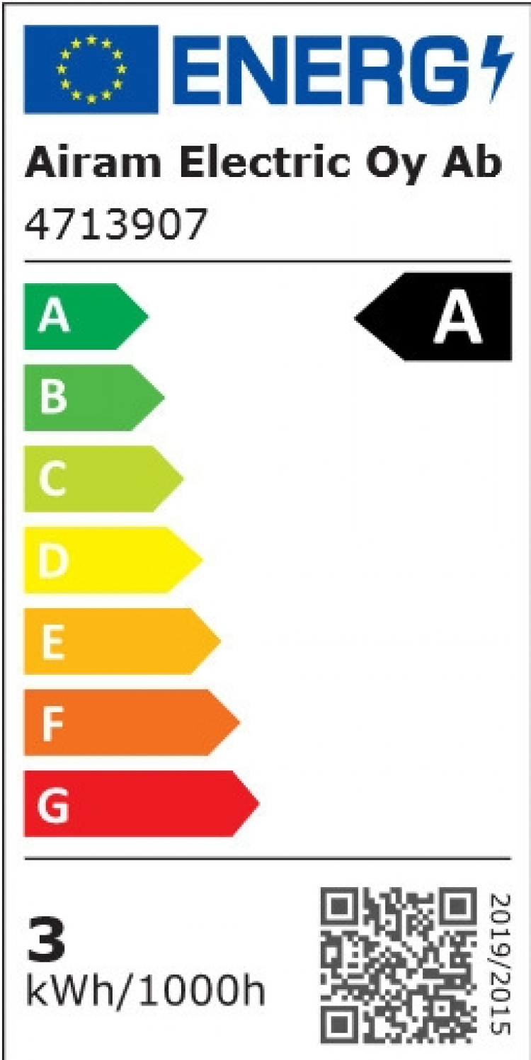 Airam LED A60 lamp, E27, 4000K, 470lm, clear copper Airam LED A60 lamp, E27, 4000K, 470lm, clear copper