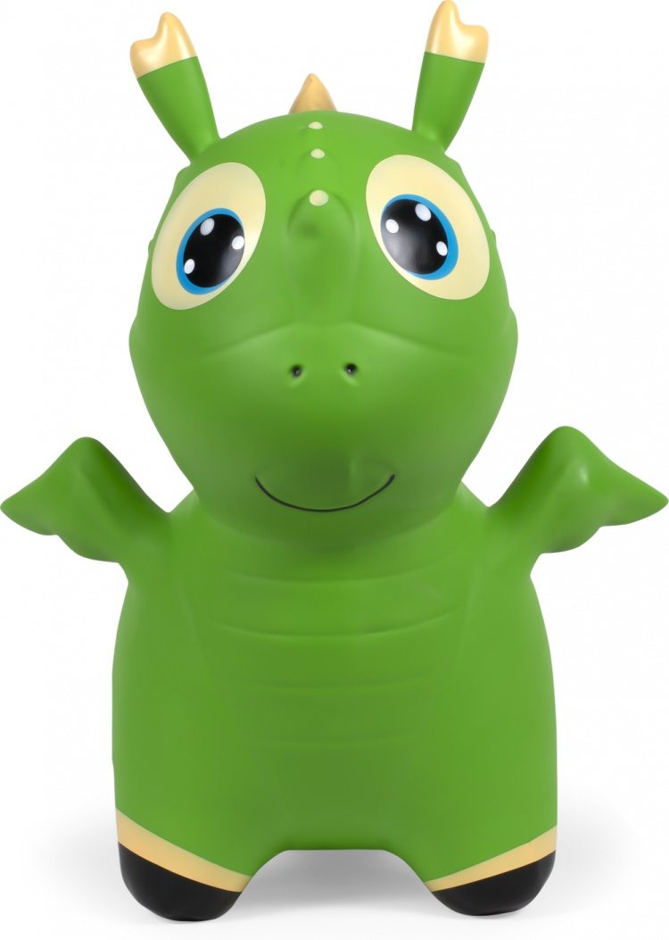 bo Jumping Animal bouncer pop-up animal, Green Dino