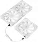 Blackstorm Luna UF120 ARGB PWM fan pack, white, 120 mm, 3 pcs per pack