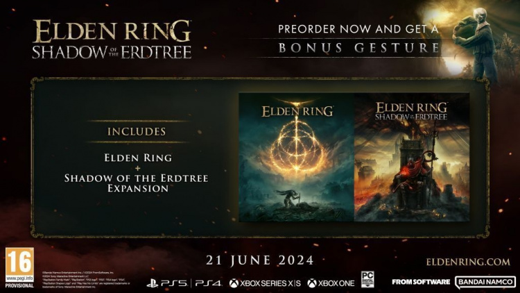 Bandai Namco Entertainment Elden Ring: Shadow of the Erdtree Edition (PS5)