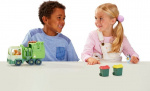 BLUEY garbage truck and characters BLUEY garbage truck and characters