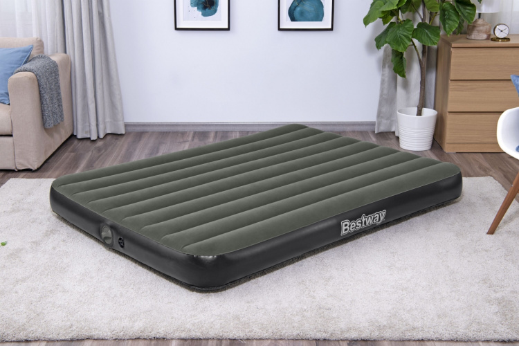 Bestway Tritech Air Mattress Queen air-filled spare bed, built-in pump, 203 x 152 x 25 cm