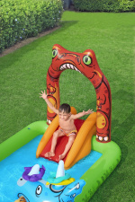 Bestway Jurassic Splash Play Center - swimming pool with slide