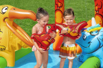 Bestway Jurassic Splash Play Center - swimming pool with slide