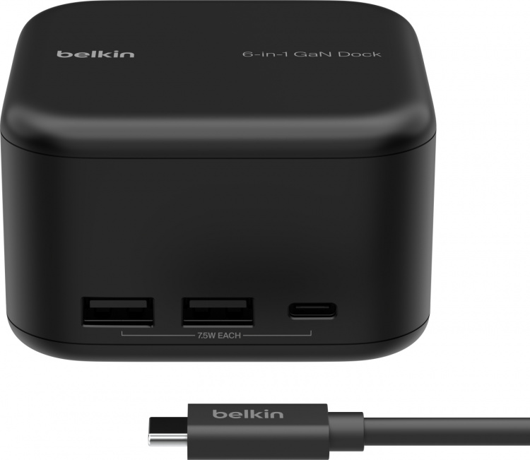 Belkin USB-C 6-in-1 Core GaN battery, 130 W Belkin USB-C 6-in-1 Core GaN battery, 130 W