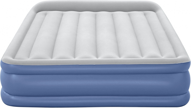 Bestway Tritech™ Air Mattress Queen air-filled spare bed, built-in pump, 203 x 152 x 46 cm