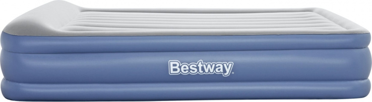 Bestway Tritech™ Air Mattress Queen air-filled spare bed, built-in pump, 203 x 152 x 46 cm