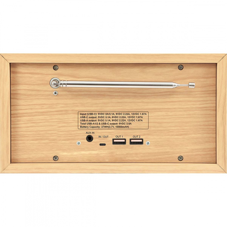 imperial DABMAN 30 Mobile DAB+ / FM radio Wood