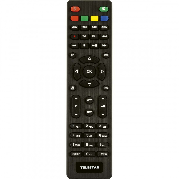 TELESTAR MAX T2 IR DVB-T2/DVB-C HDTV receiver with freenet TV card reader