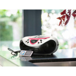 Lenco Portable FM Radio CD and USB player Pink Lenco Portable FM Radio CD and USB player Pink