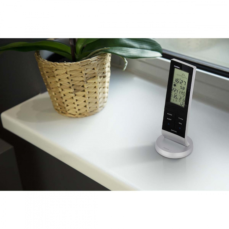 Alecto Weather station with wireless sensor Black / Silver