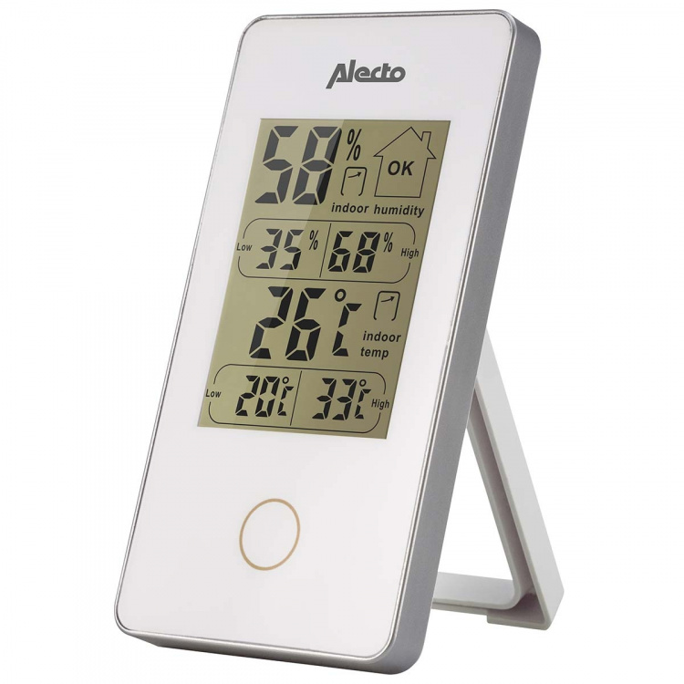 Alecto Digital indoor thermometer white Alecto Digital indoor thermometer white