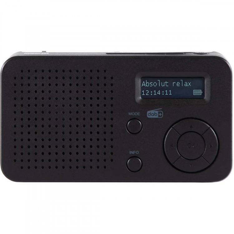 imperial DABMAN 17 portable DAB+/FM radio with Bluetooth Black