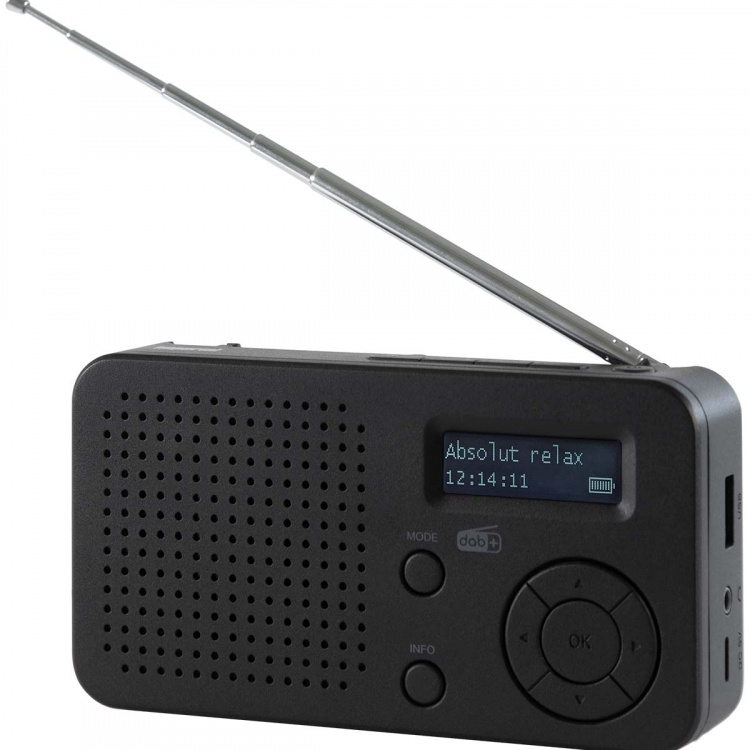 imperial DABMAN 17 portable DAB+/FM radio with Bluetooth Black