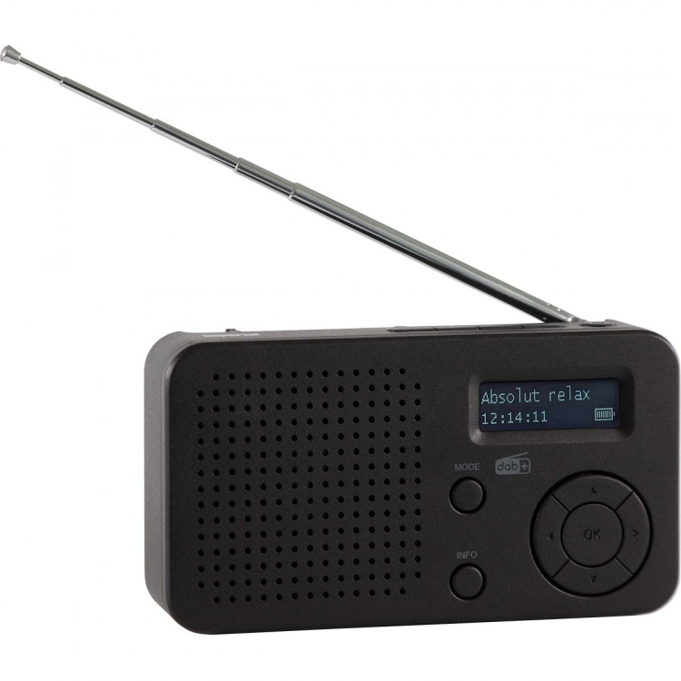 imperial DABMAN 17 portable DAB+/FM radio with Bluetooth Black