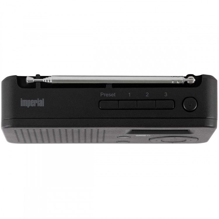 imperial DABMAN 17 portable DAB+/FM radio with Bluetooth Black