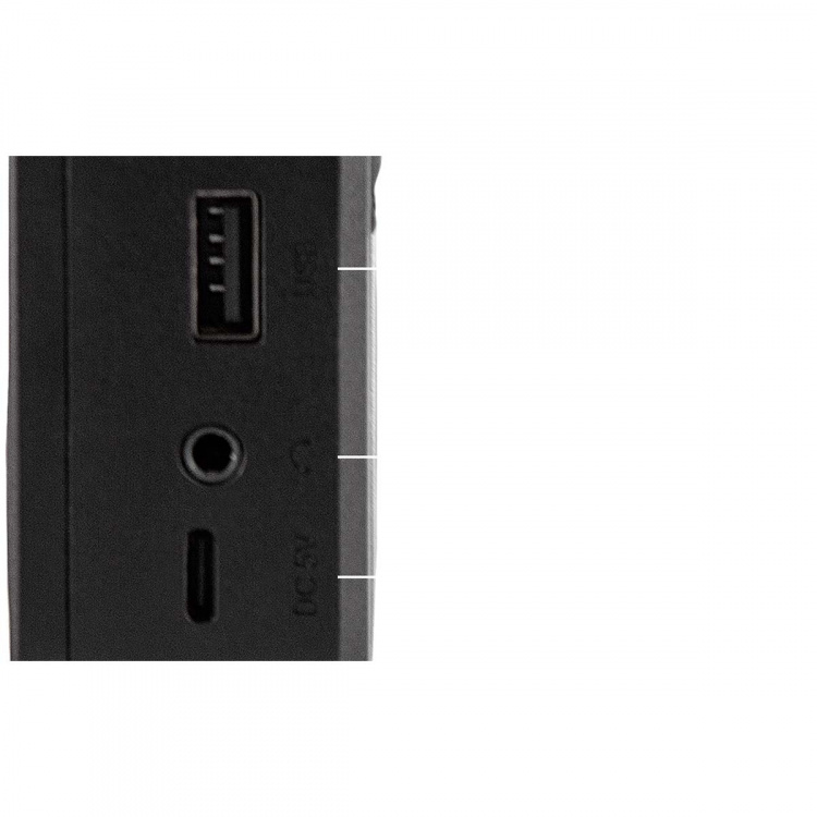 imperial DABMAN 17 portable DAB+/FM radio with Bluetooth Black