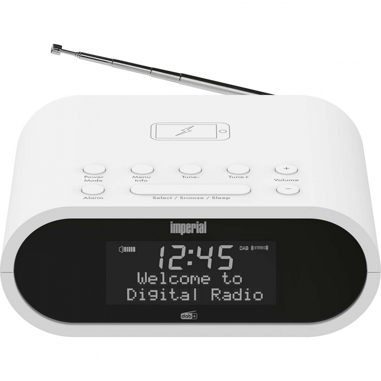 imperial DABMAN d20 DAB+ and FM radio alarm clock White